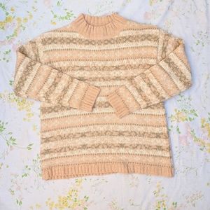 Pink Snow Bunny Sweater